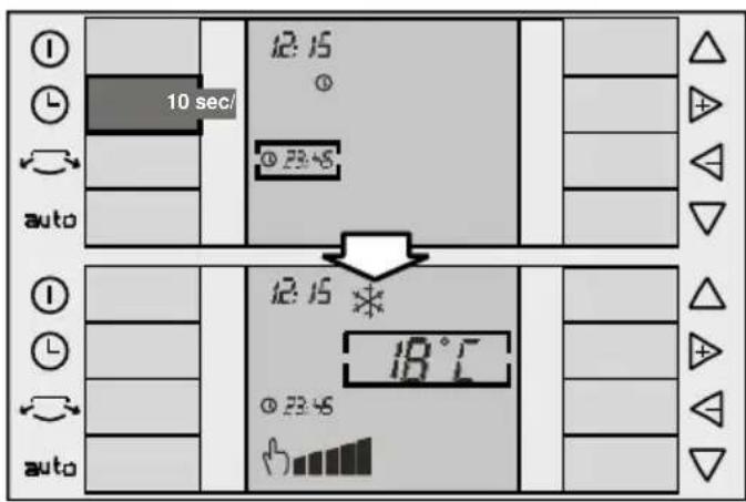 SIEMENS PA 20001 M - Programmierung der Ausschaltzeit für das Gerät ("Stop") - 4