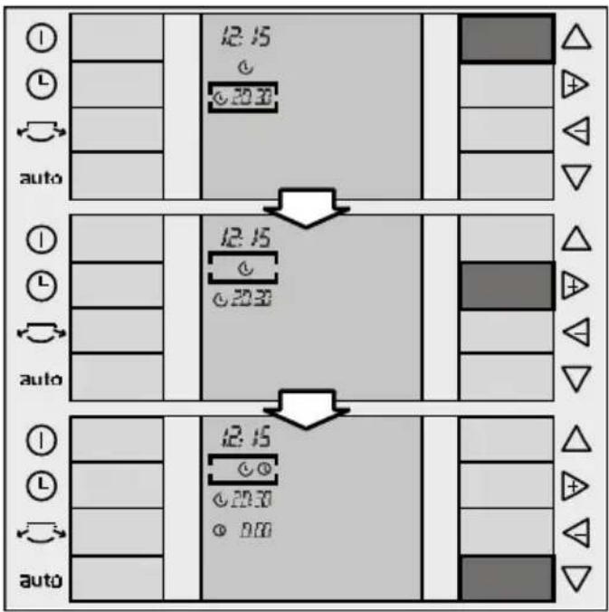 SIEMENS PA 20001 M - Programming the appliance "Start" / "Stop" timer - 3