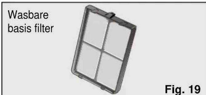 SIEMENS PA 20001 M - Schoonmaken en verwisselen van de reinigingsfilters - 2