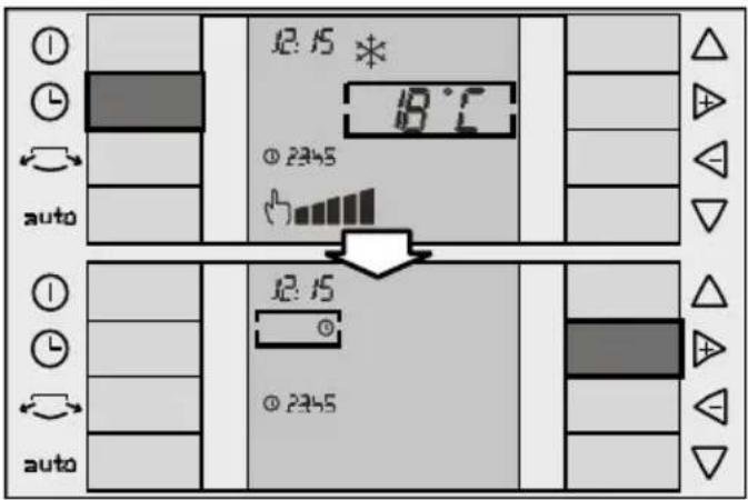 SIEMENS PA 20001 M - Desconexão do temporizador - 1