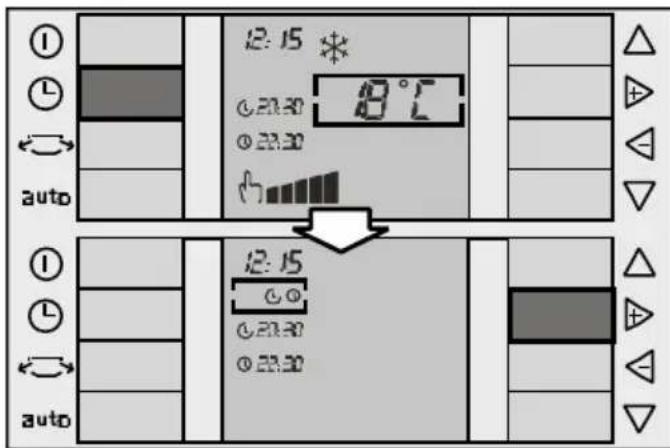 SIEMENS PA 20001 M - Programmeren van het afzetten van het apparaat "Stop". - 1
