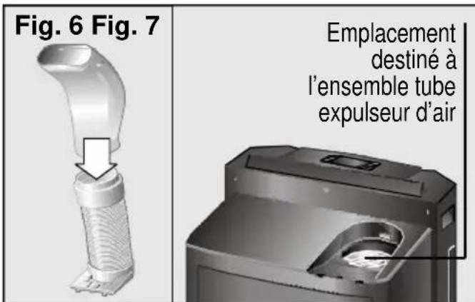 SIEMENS PA 20001 M - Installation du tube d'évacuation d'air - 1