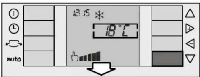 SIEMENS PA 20001 M - Tecla "down" V: - 2