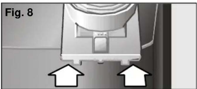 SIEMENS PA 20001 M - Preparing the appliance before use Installing the air expulsion tube - 2