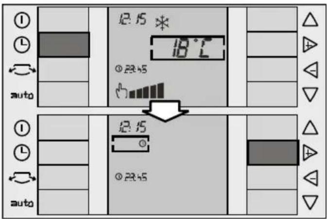 SIEMENS PA 20001 M - Scollegamento del temporizzatore - 1