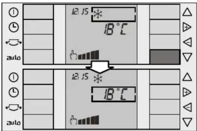 SIEMENS PA 20001 M - Tecla "down" V: - 1