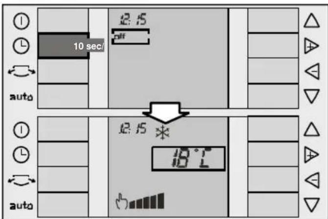 SIEMENS PA 20001 M - Afzetten van de tijdopnemer. - 2