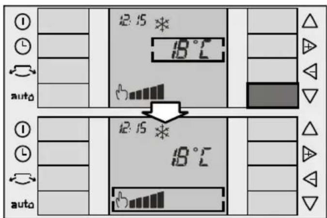 SIEMENS PA 20001 M - "Down" key - 2
