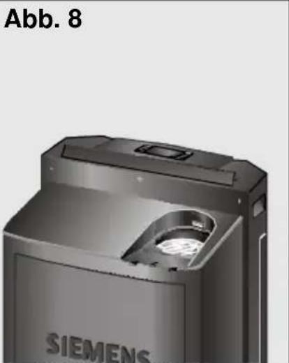 SIEMENS PA 20001 M - Möglichkeiten der Warmluftabfuhr Anschluss des Abluftschlauches - 2