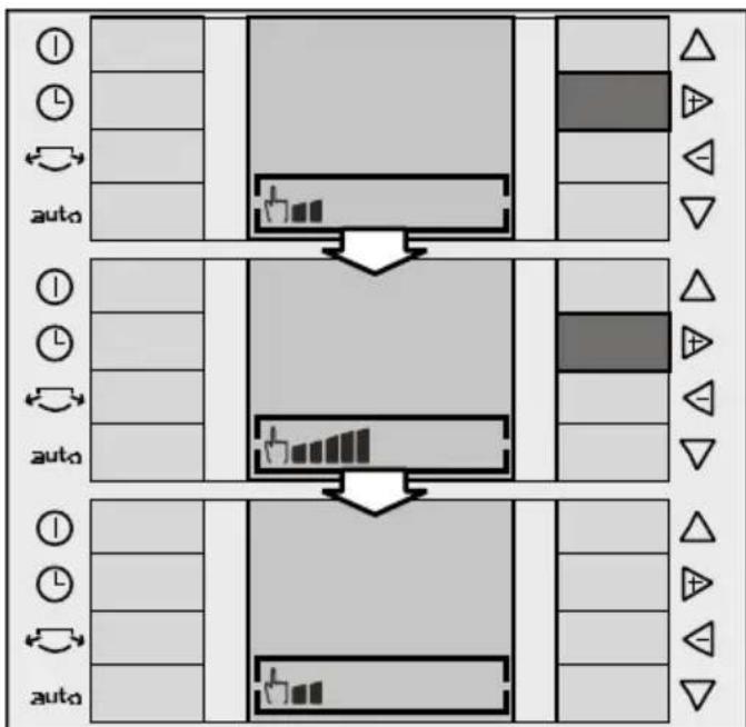SIEMENS PA 20001 M - Manuelle Lüftergeschwindigkeiten - 1
