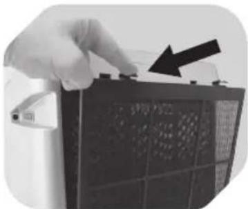 OK OAC 100 - CLEANING THE AIR INLET FILTER - 1