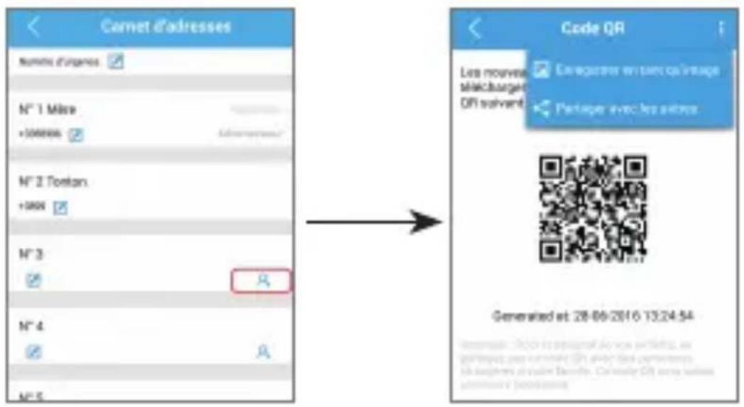 ALCATEL Move Time Track & Talk - Utiliser l'application depuis votre smartphone - 3