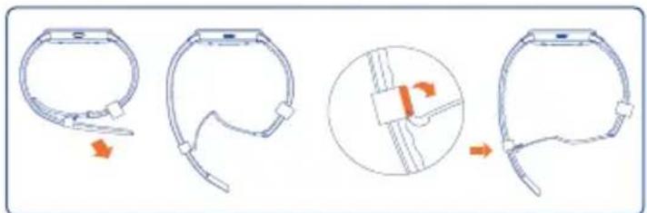 ALCATEL One Touch Watch SM02 - Mise en place - 1