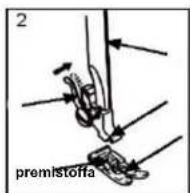 TRISTAR SM6001 - Collegare la morsa pedale premistoffa - 2