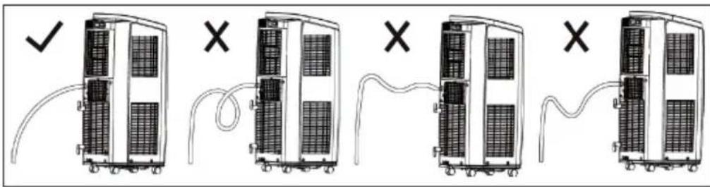 Klarstein New Breeze 9 - Avvertenze importanti sul drenaggio continuo - 1