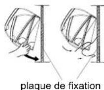 HAIER AS18GN3ERA - Fixation de l'unité intérieure - 1