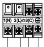 HAIER AS18GN3ERA - Connexion du câble avant l'installation de l'unité intérieure - 4