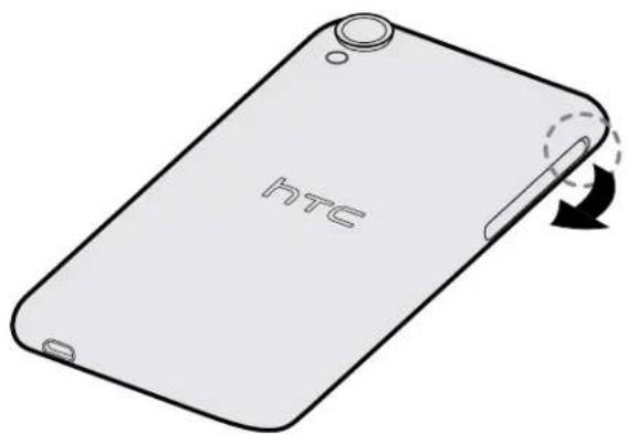 HTC Desire 820G Plus Dual sim - 插入 Nano SIM 卡 - 1