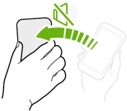 HTC Desire 826 Dual sim - Retourner pour désactiver le son - 1