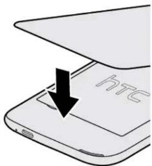 HTC Desire 326G Dual sim - Remetre la coque arriere - 1