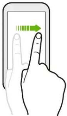 HTC Desire 326G Dual sim - Faire glisser - 1