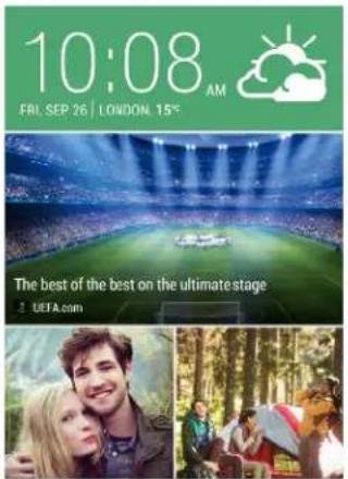 HTC Desire 326G Dual sim - Votrecran d'accueil dynamique - 2