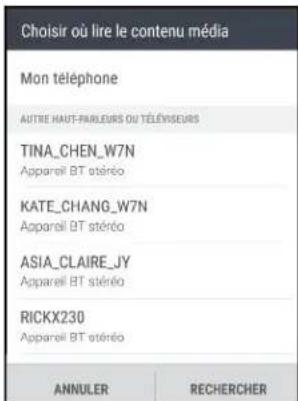 HTC Desire 10 lifestyle - Utiliser HTC Connect pour partager vos médias - 2