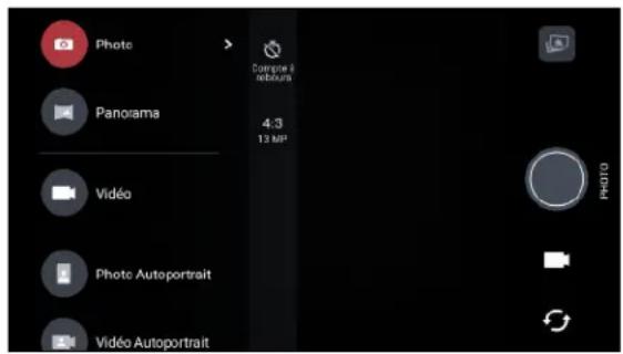 HTC Desire 10 lifestyle - Choisir un mode de capture - 1