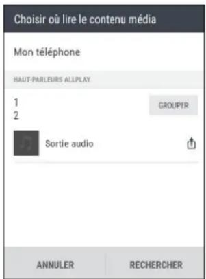HTC Desire 10 lifestyle - Diffuser de la musique en streaming sur des haut-parleurs alimentés pas la plateforme multimédia intelligente Qualcomm AllPlay - 1
