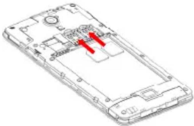HAIER L52 - Installation der SIM-Karte - 1