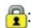 BLACKBERRY Tour 9630 - Indicateurs d'état de cryptage - 1