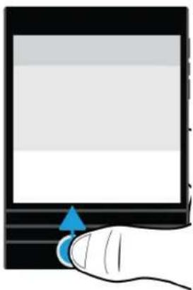 BLACKBERRY Passport 10.3 - Sélectionner un mot sugéré - 1