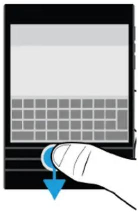 BLACKBERRY Passport 10.3 - Saisir un symbole ou un chiffre - 1