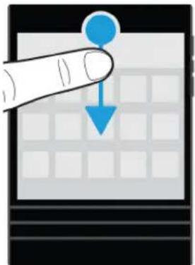 BLACKBERRY Passport 10.3 - Comment modifier mes paramètres et options ? - 1