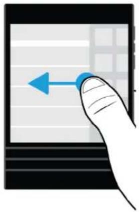 BLACKBERRY Passport 10.3 - Parcourir l'écran d'accueil - 3