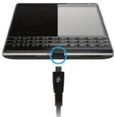 BLACKBERRY Passport 10.3 - Transférer des fichiers entre votre ordinateur et votre terminal via une connexion USB - 1