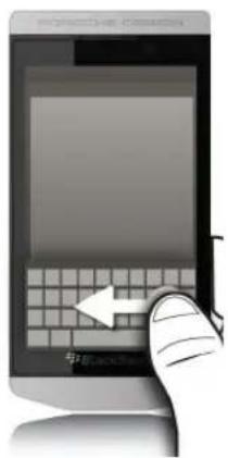 BLACKBERRY Porsche Design P9982 - Supprimer un mot - 1