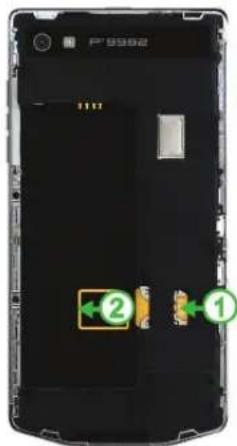 BLACKBERRY Porsche Design P9982 - Insérer la carte SIM - 3