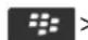 BLACKBERRY Curve 9370 - Répondre à un message texte ou le transférer - 1