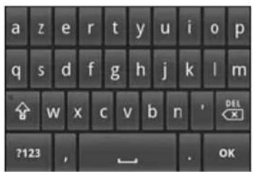 ACER Stream S110 - Clavier Android - 1