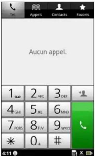 ACER Stream S110 - Composer un numéro international - 1