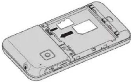 ACER Stream S110 - Installer une carte SIM ou microSD - 1