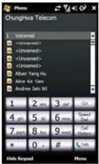 ACER Tempo F900 - Faire un appel audio - 1