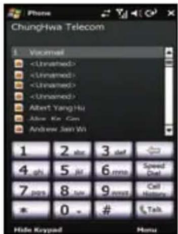 ACER Tempo F900 - Faire un appel - 1
