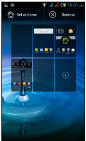 ACER Liquid Z4 Duo - Ajouter et supprimer des raccourcis et widgets - 1