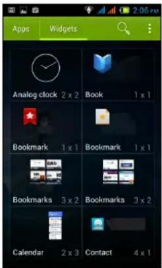 ACER Liquid Z4 Duo - Le menu application - 2