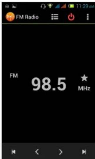 ACER Liquid Z4 Duo - Émission FM - 1
