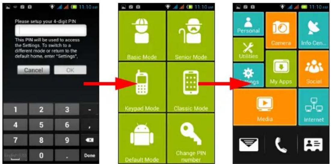 ACER Liquid Z4 Duo - Changer de modes avec mode rapide - 3