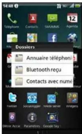ACER Liquid MT - Raccourcis et Dossiers - 3