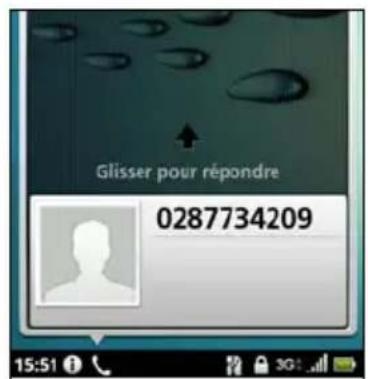 ACER Liquid MT - Répondre à ou refuser un appel - 1